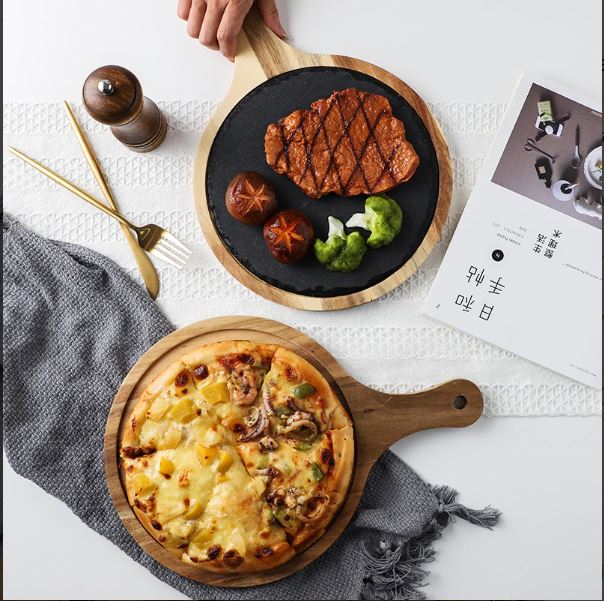 Ardoise en bois pour charcuterie