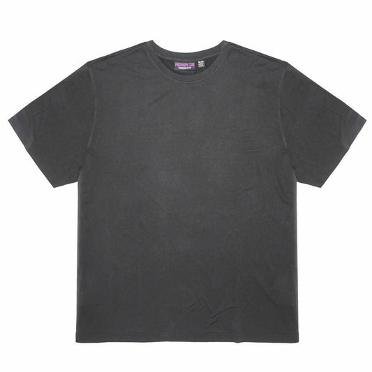 Slate Better Basics Ultra-Soft Crewneck Short Sleeve T-Shirt by Fashion Hub - www.Shopthatapp.com