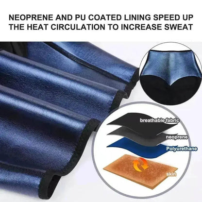 Slimming Waist Trainer Shapewear Tummy Hot Thermo Sweat Body Shaper Short - www.Shopthatapp.com #