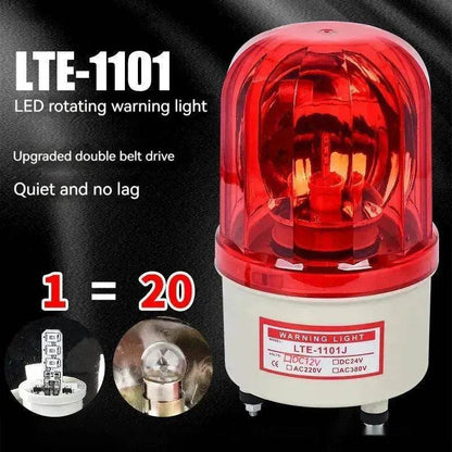 Smart Warning Light LTE-1101J Sound And Light Alarm Rotation for Factories, Workshops, Machine tools, Security rooms, and Traffics. - www.Shopthatapp.com #