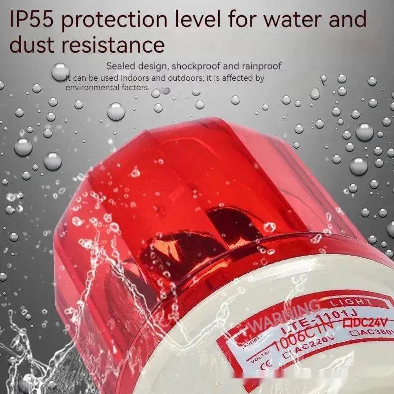 Smart Warning Light LTE-1101J Sound And Light Alarm Rotation for Factories, Workshops, Machine tools, Security rooms, and Traffics. - www.Shopthatapp.com #
