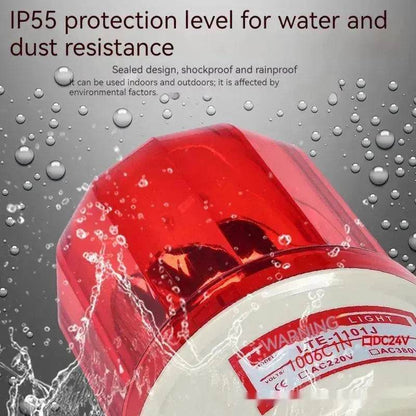 Smart Warning Light LTE-1101J Sound And Light Alarm Rotation for Factories, Workshops, Machine tools, Security rooms, and Traffics. - www.Shopthatapp.com #