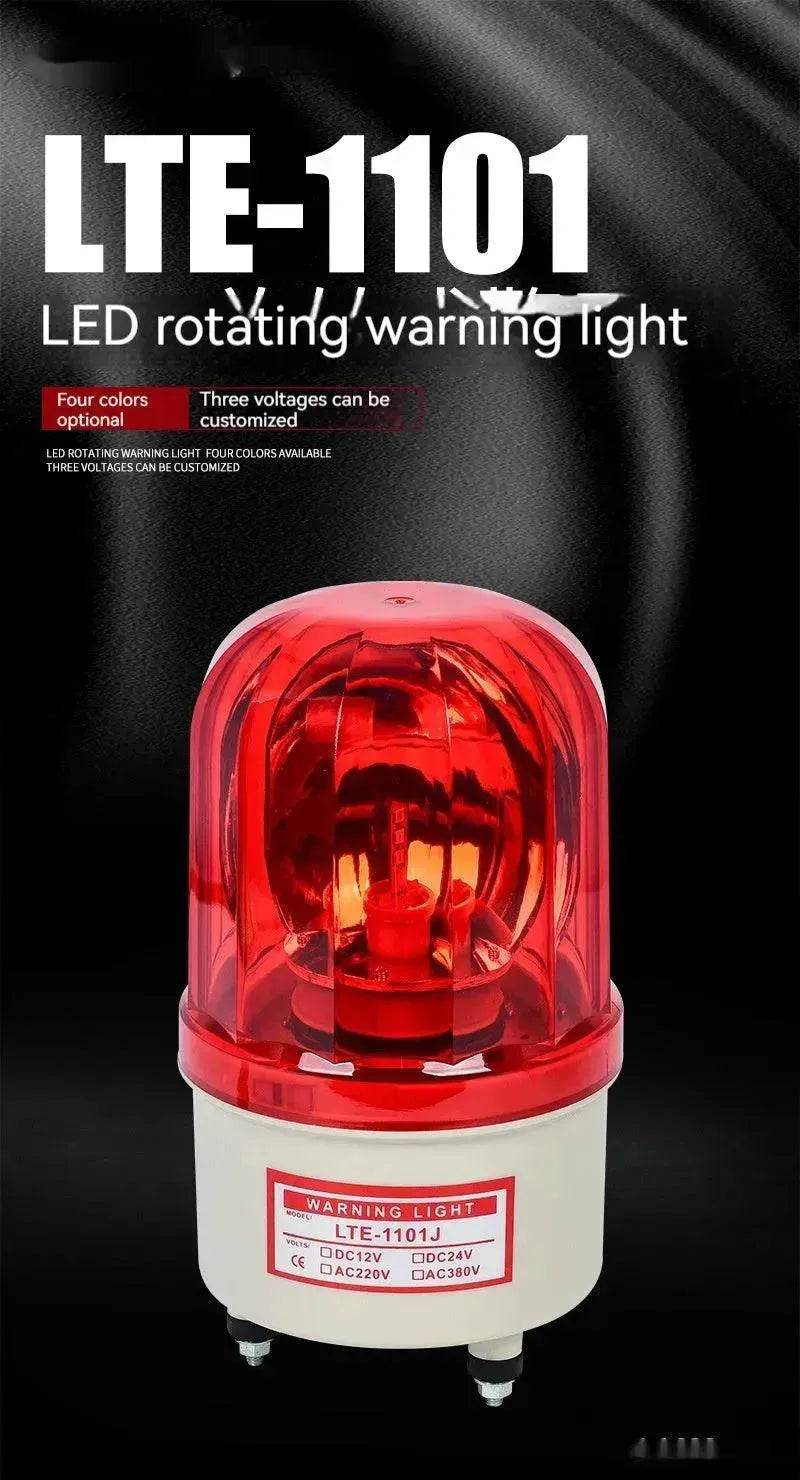 Smart Warning Light LTE-1101J Sound And Light Alarm Rotation for Factories, Workshops, Machine tools, Security rooms, and Traffics. - www.Shopthatapp.com #