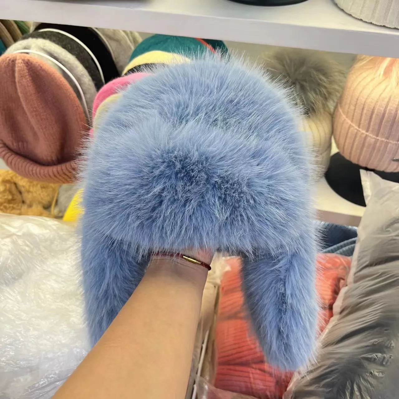 Snow Mountain Cold-proof Warm Retro Earmuffs Hat - www.Shopthatapp.com #