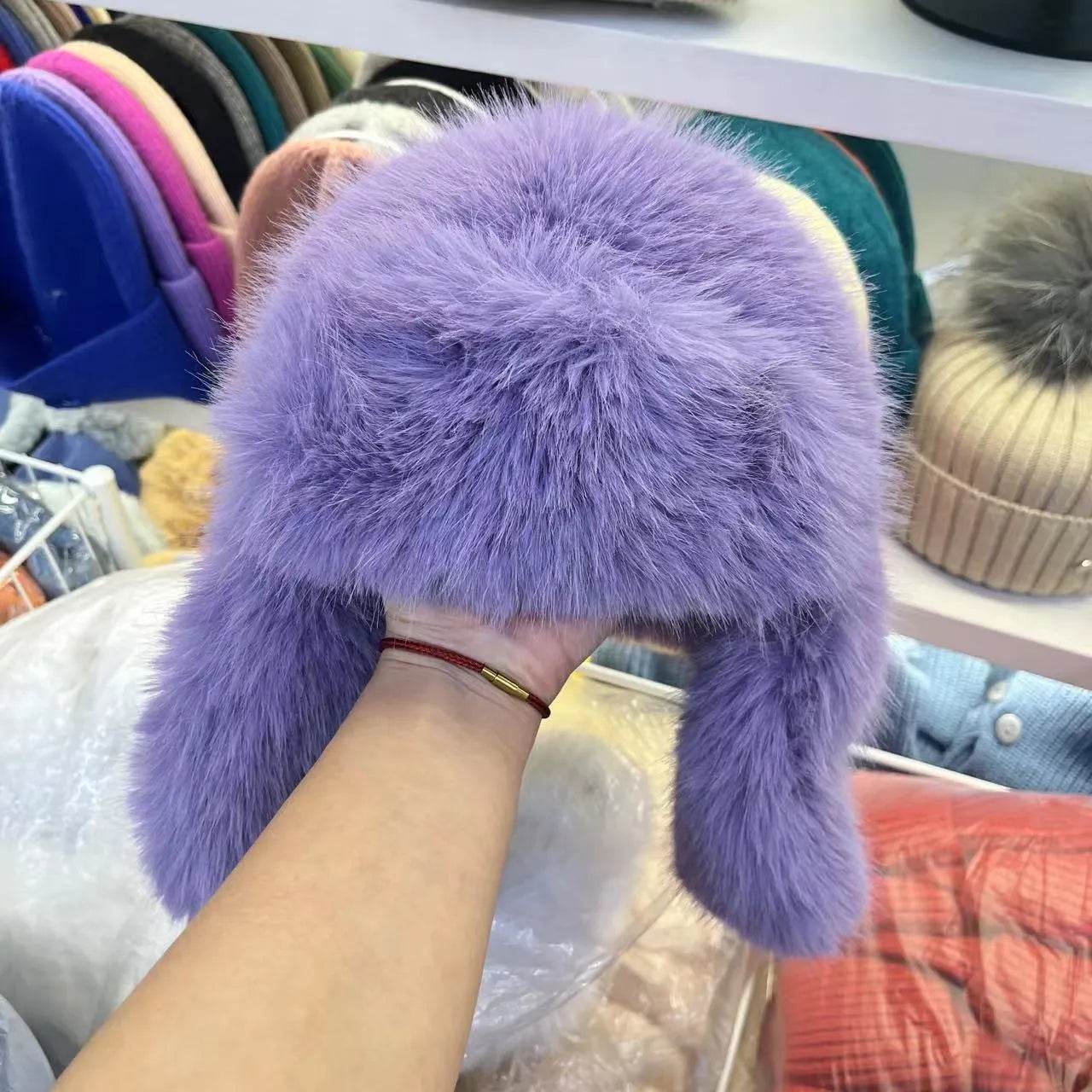 Snow Mountain Cold-proof Warm Retro Earmuffs Hat - www.Shopthatapp.com #