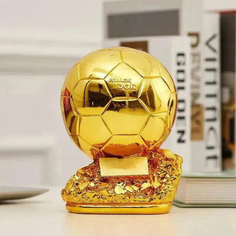 Soccer Player Award Soccer Golden Ball Trophy Model Customize - www.Shopthatapp.com