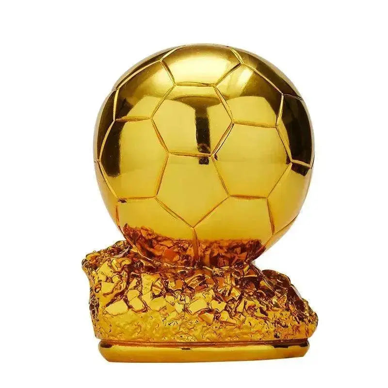 Soccer Player Award Soccer Golden Ball Trophy Model Customize - www.Shopthatapp.com