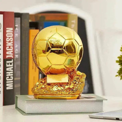 Soccer Player Award Soccer Golden Ball Trophy Model Customize - www.Shopthatapp.com