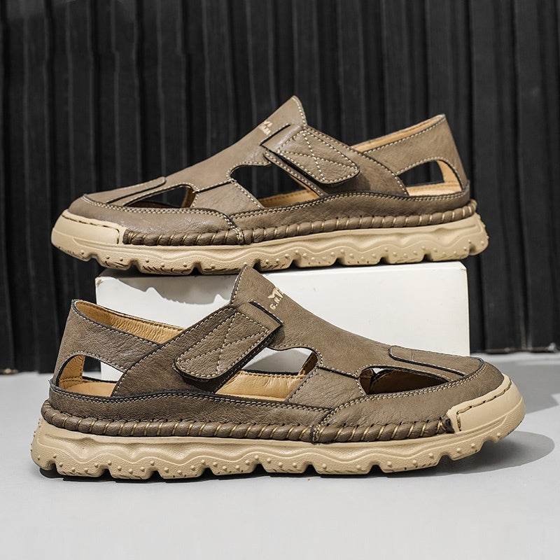 Soft Bottom Sandals Outdoor Sports Two-way Wear Men's Breathable Shoes - www.Shopthatapp.com