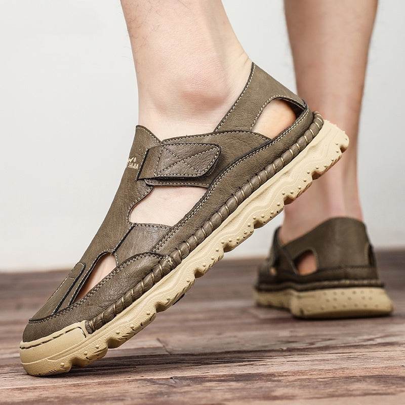 Soft Bottom Sandals Outdoor Sports Two-way Wear Men's Breathable Shoes - www.Shopthatapp.com