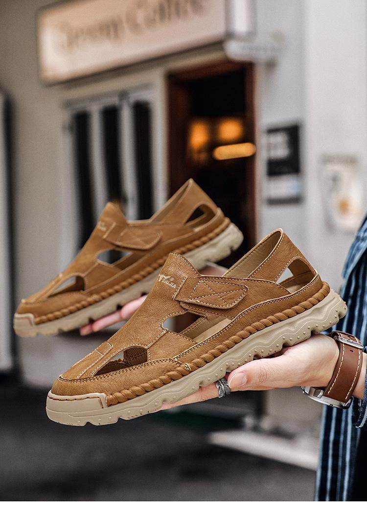 Soft Bottom Sandals Outdoor Sports Two-way Wear Men's Breathable Shoes - www.Shopthatapp.com