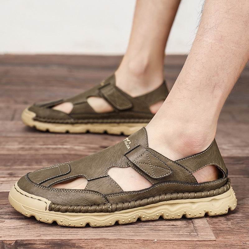 Soft Bottom Sandals Outdoor Sports Two-way Wear Men's Breathable Shoes - www.Shopthatapp.com