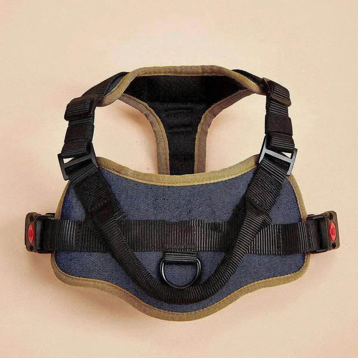 Soft Padded Harness Reflective and Adjustable Pet Vest - www.Shopthatapp.com