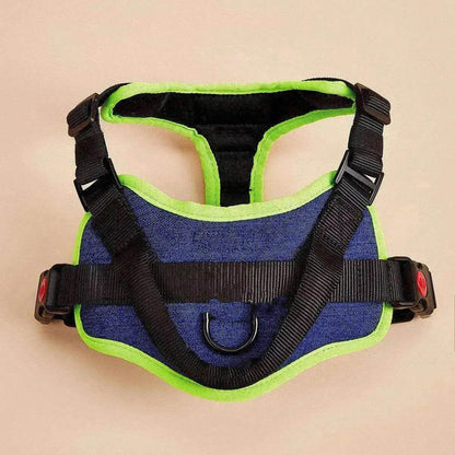 Soft Padded Harness Reflective and Adjustable Pet Vest - www.Shopthatapp.com