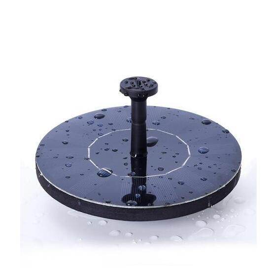 Solar Water Mercury Garden Miniature Floating Fountain - www.Shopthatapp.com #