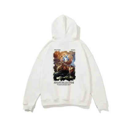 Solo Collector Printed  Drawstring Pullover Hoodie Sweatshirt Men - www.Shopthatapp.com #