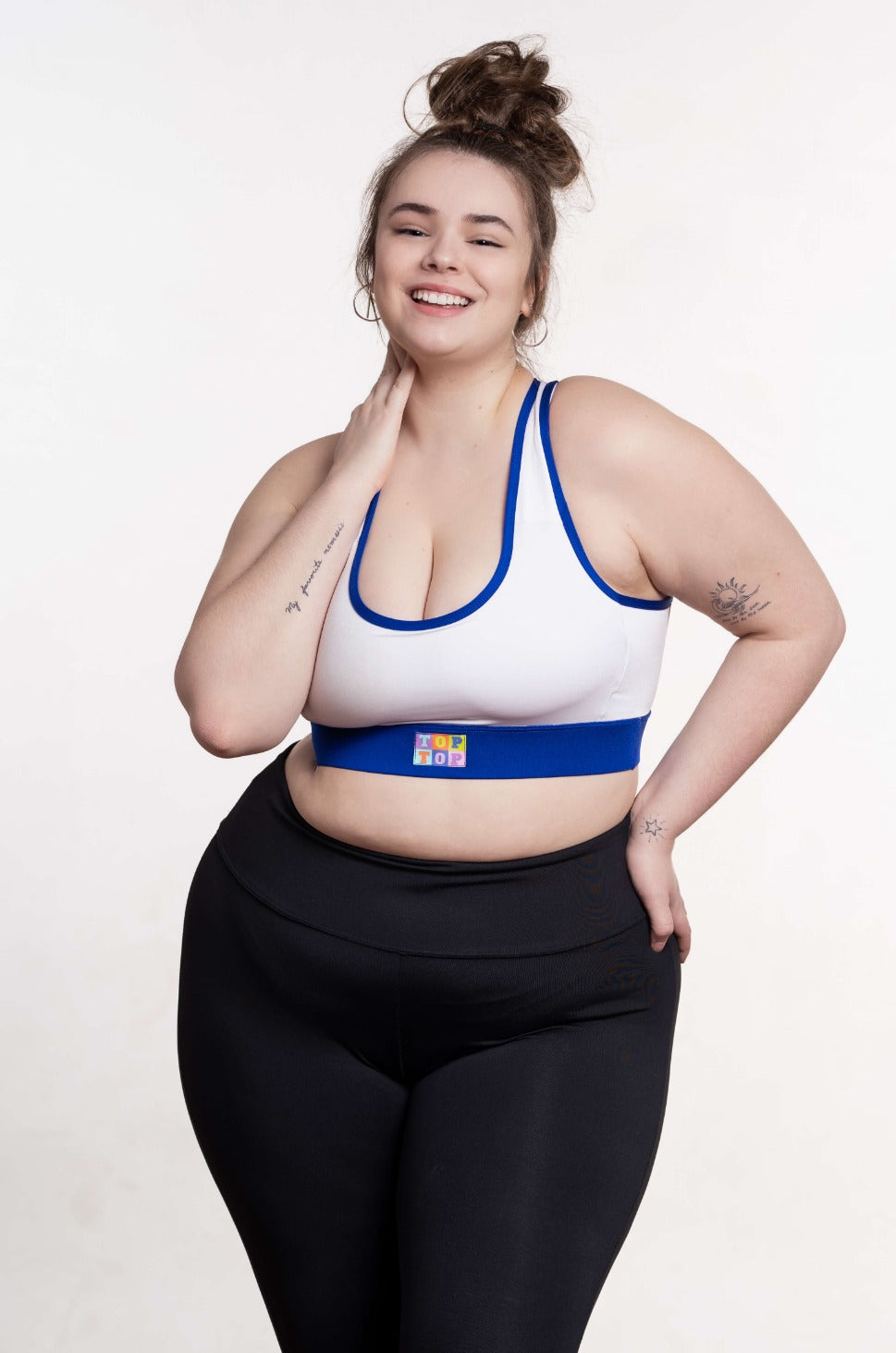 Soutien-gorge sport - Blanc royal - (VENTE FINALE) - www.Shopthatapp.com #