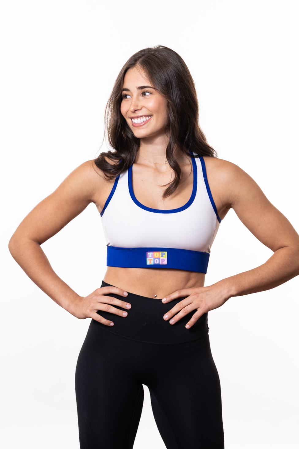 Soutien-gorge sport - Blanc royal - (VENTE FINALE) - www.Shopthatapp.com #