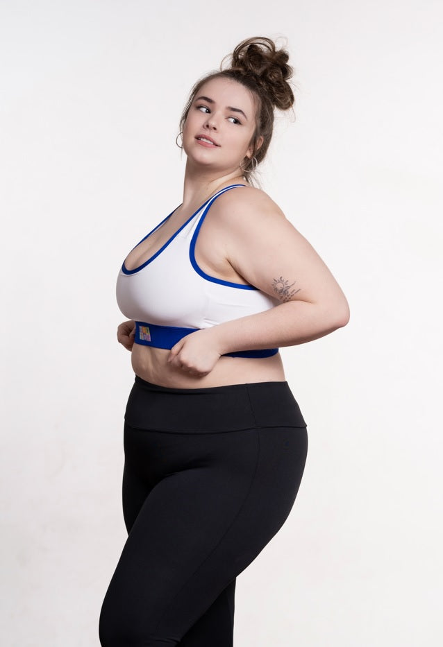 Soutien-gorge sport - Blanc royal - (VENTE FINALE) - www.Shopthatapp.com #