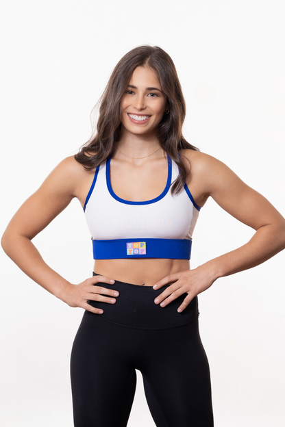 Soutien-gorge sport - Blanc royal - (VENTE FINALE) - www.Shopthatapp.com #