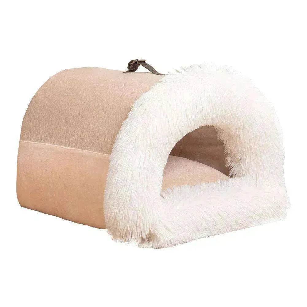 Splice Portable Pet Nest: Warm Dog/Cat Bed - www.Shopthatapp.com