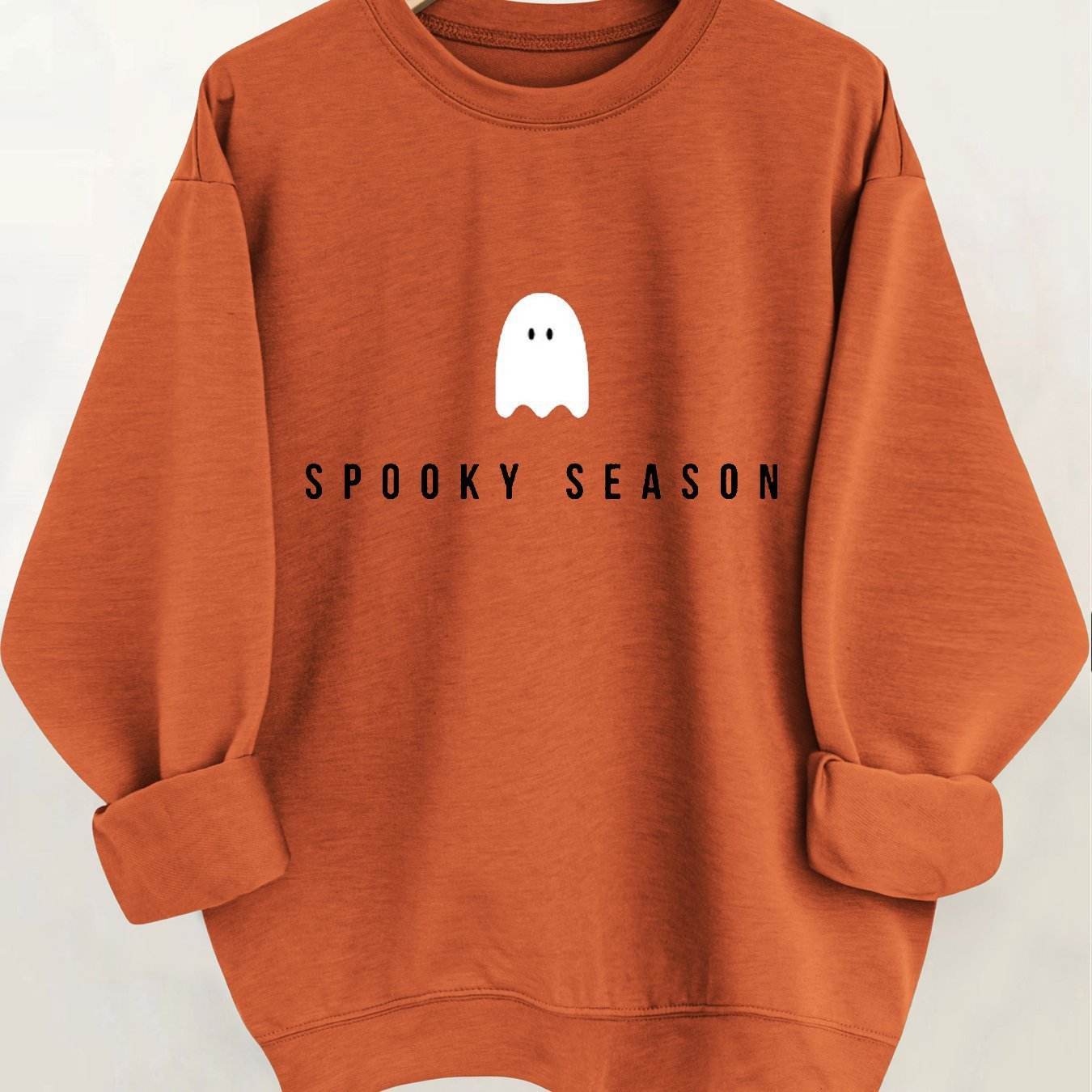 Spooky Season Halloween Graphic Sweatshirt - Women'S Casual - www.Shopthatapp.com #