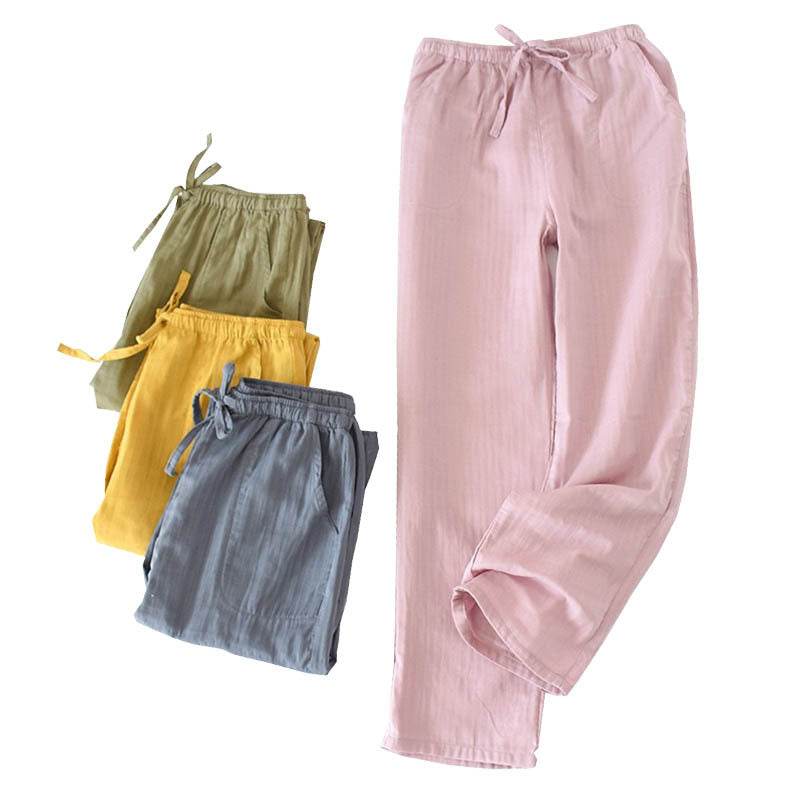 Spring And Autumn Couple Pajamas - www.Shopthatapp.com