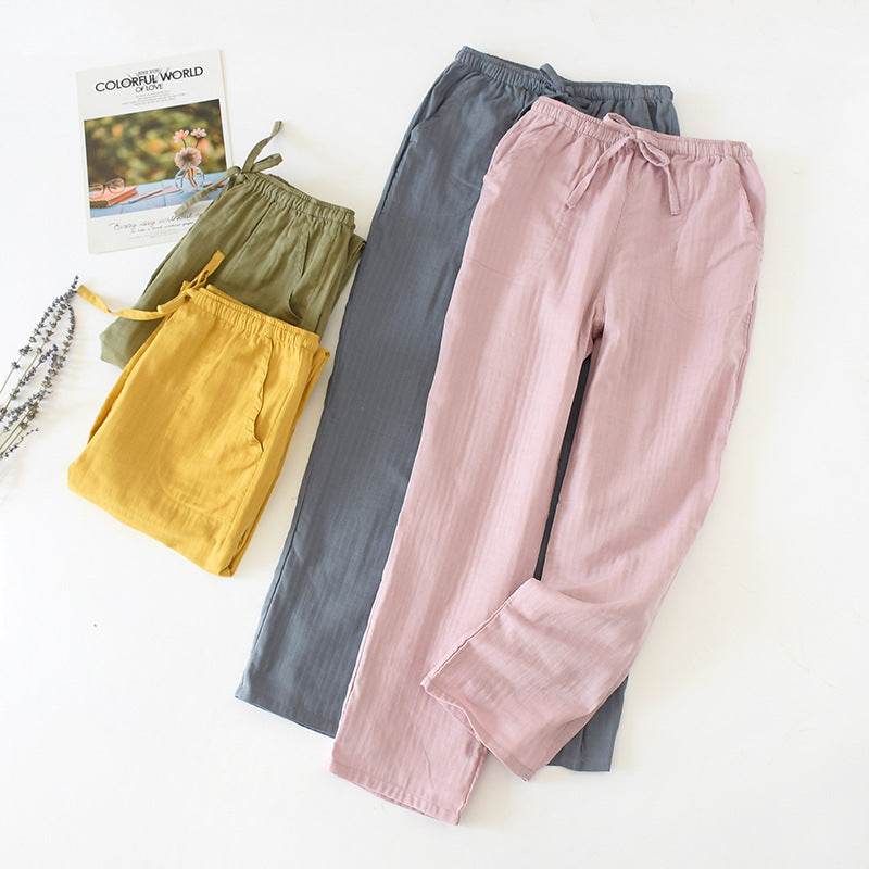 Spring And Autumn Couple Pajamas - www.Shopthatapp.com