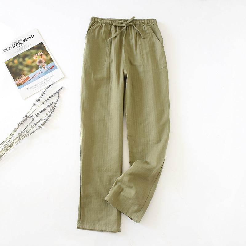 Spring And Autumn Couple Pajamas - www.Shopthatapp.com