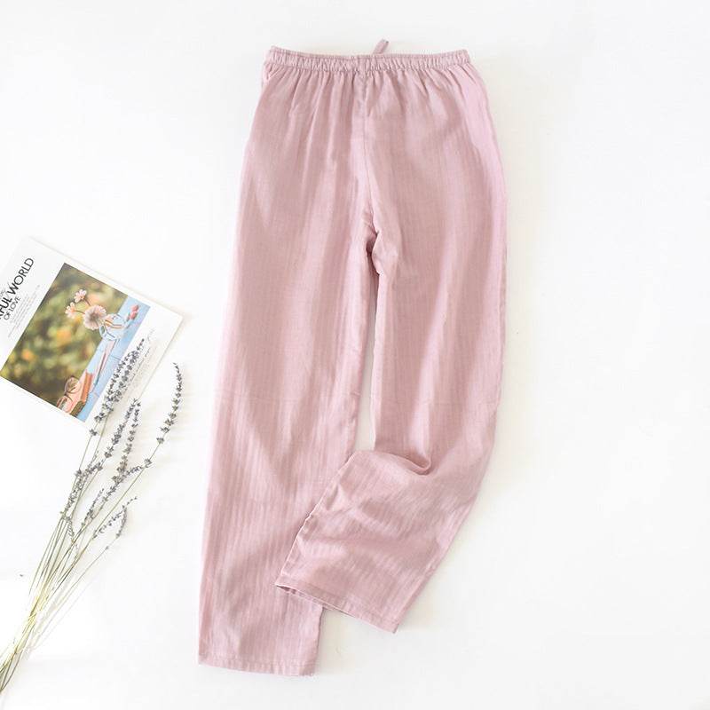 Spring And Autumn Couple Pajamas - www.Shopthatapp.com