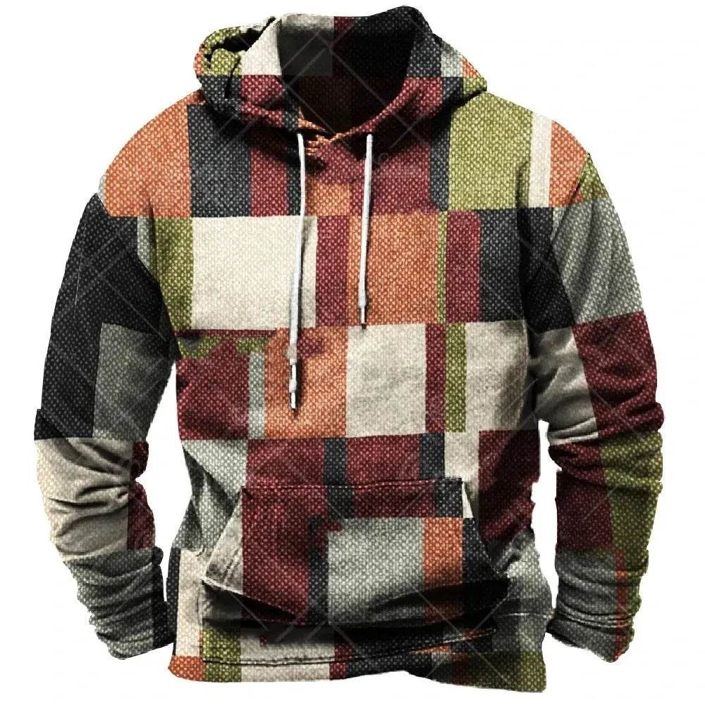 Spring And Autumn New Color Printed Hoodie Pullover sweatshirt Men - www.Shopthatapp.com #