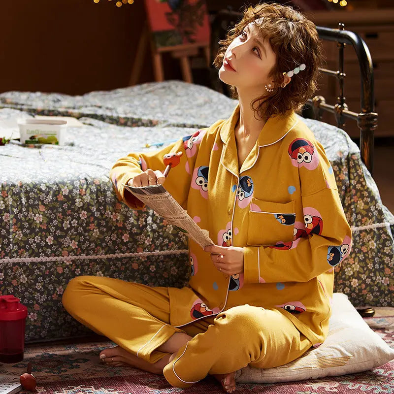 Spring And Autumn Pajamas For Pregnant Women - www.Shopthatapp.com