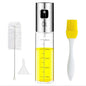 Stainless Steel Grill Kitchen Cooking Oil Spray Bottle With Scale - www.Shopthatapp.com