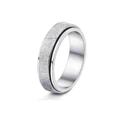 Stainless Steel Rotatable Elegant & Relieve Anxiety Rings - www.Shopthatapp.com