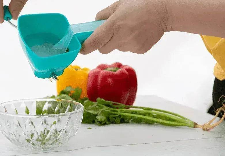 Stainless Steel Vegetable Cutter & Vanilla Shredder - www.Shopthatapp.com