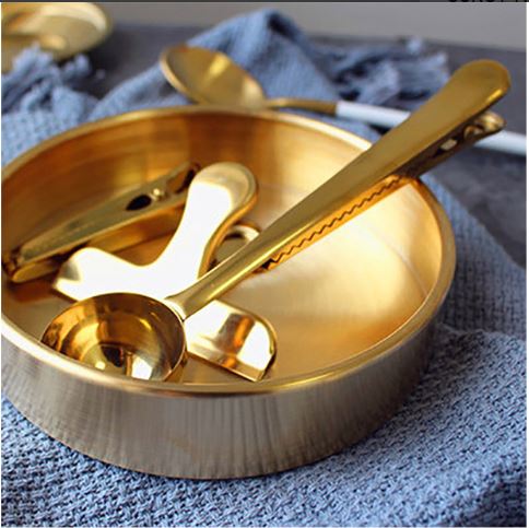 Plated Bag Clip with Scoop - www.Shopthatapp.com