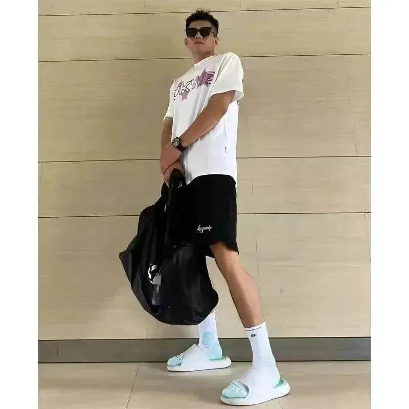 Straight Loose Casual Pants Trendy Sports - www.Shopthatapp.com #