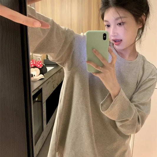 Striped Pajamas Homewear For Women - www.Shopthatapp.com