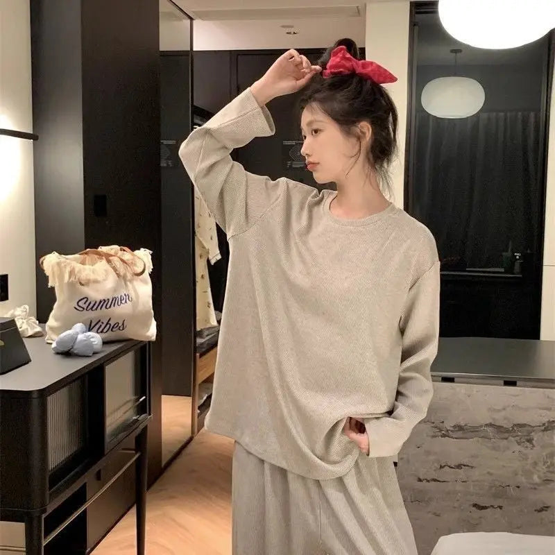 Striped Pajamas Homewear For Women - www.Shopthatapp.com #