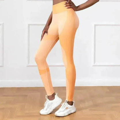 Striped Printed Yoga Pants High Waist Seamless Leggings Stretch Butt Lift Quick-drying Running Sports Fitness Pant Womens Clothing - www.Shopthatapp.com #