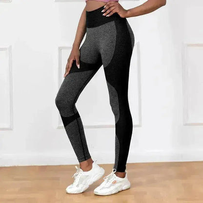 Striped Printed Yoga Pants High Waist Seamless Leggings Stretch Butt Lift Quick-drying Running Sports Fitness Pant Womens Clothing - www.Shopthatapp.com #
