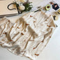 Striped Sausage Dog Pajamas For Women Simple Homewear - www.Shopthatapp.com