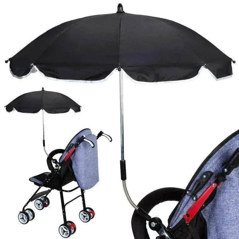 Stroller Umbrella: 360° Adjustable Accessory - www.Shopthatapp.com