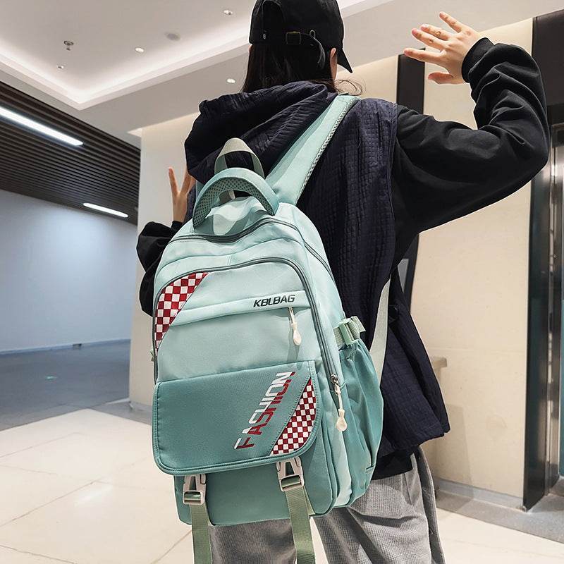 Stylish Schoolbag for Men & Women – Trendy & Roomy - www.Shopthatapp.com #