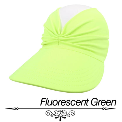 Summer Beach Visor Sun Hat for women Cross-border Spring Open Top UV protection Visor Hat - www.Shopthatapp.com #