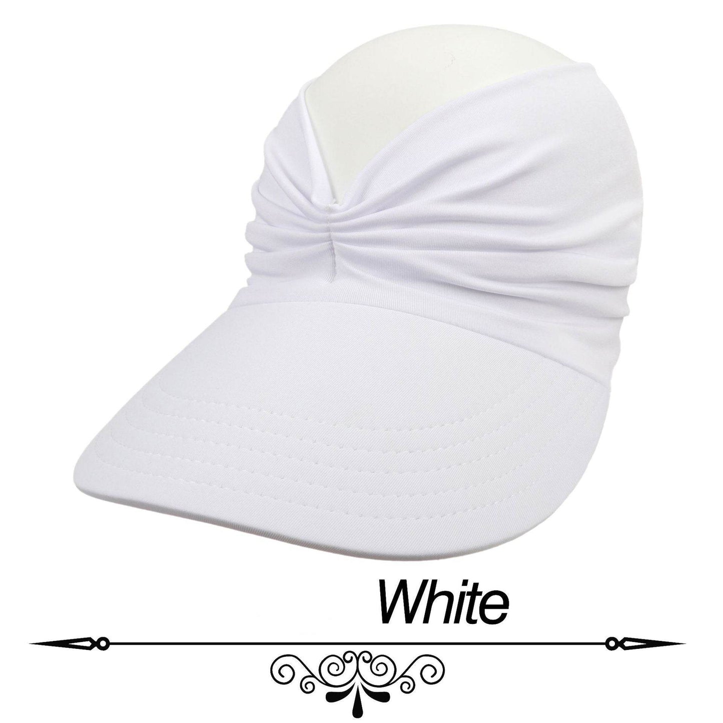 Summer Beach Visor Sun Hat for women Cross-border Spring Open Top UV protection Visor Hat - www.Shopthatapp.com #
