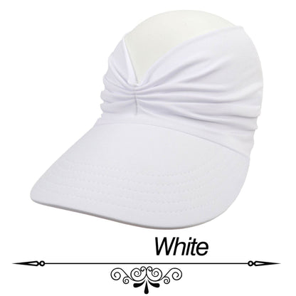 Summer Beach Visor Sun Hat for women Cross-border Spring Open Top UV protection Visor Hat - www.Shopthatapp.com #