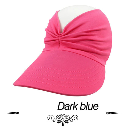 Summer Beach Visor Sun Hat for women Cross-border Spring Open Top UV protection Visor Hat - www.Shopthatapp.com #