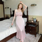 Summer French Silk Pajamas For Women - www.Shopthatapp.com