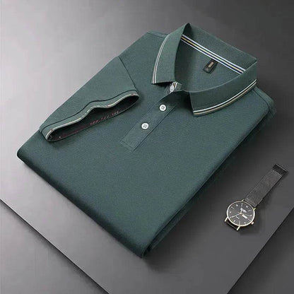 Summer Men's Polo Shirt Lapel T-shirt Collar T-shirt for Men - www.Shopthatapp.com #